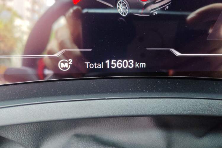 Used BMW M4 2022 M4 Coupe Thunder Edition Odometer Close Up