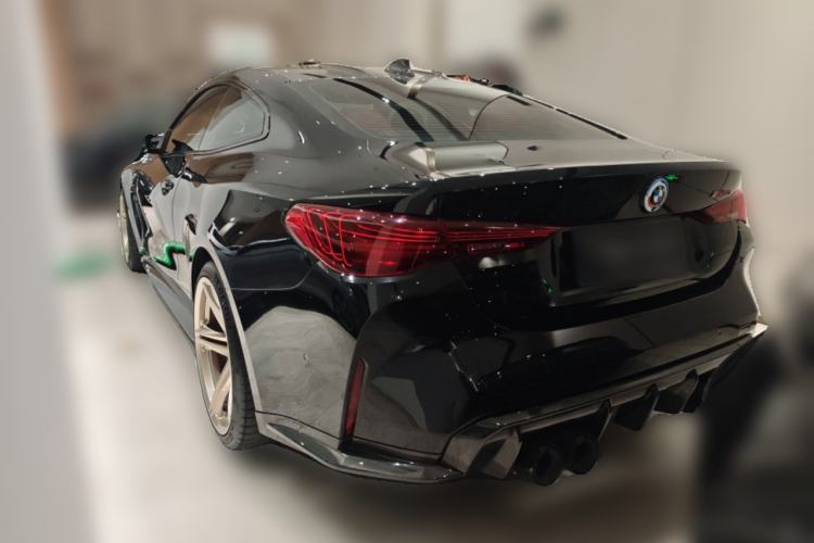 Used BMW M4 2022 M4 Coupe Thunder Edition Rear Left 45 Deg