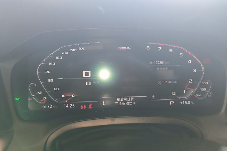 Used BMW M4 2022 M4 Coupe M xDrive Thunder Edition Instrument Cluster