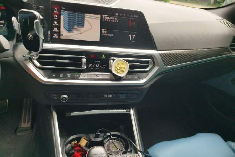 Used BMW M4 2022 M4 Coupe M xDrive Thunder Edition Audio And AC Panel