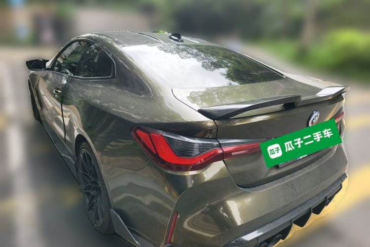 Used BMW M4 2022 M4 Coupe M xDrive Thunder Edition Rear Left 45 Deg