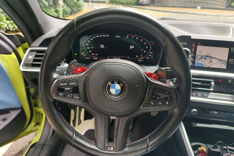 Used BMW M4 2022 M4 Coupe M xDrive Thunder Edition Steering Wheel