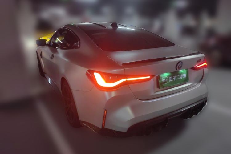 Used BMW M4 2022 M4 Coupe Thunder Edition Rear Left 45 Deg