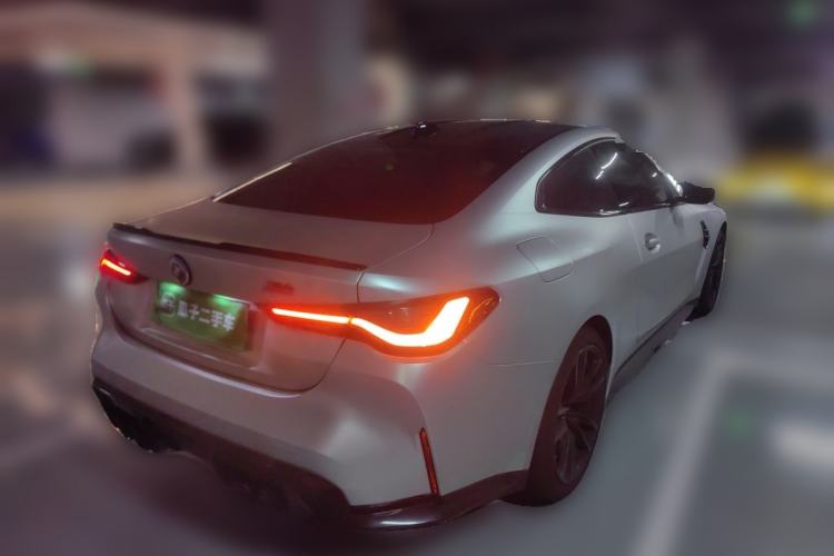 Used BMW M4 2022 M4 Coupe Thunder Edition Rear Right 45 Deg