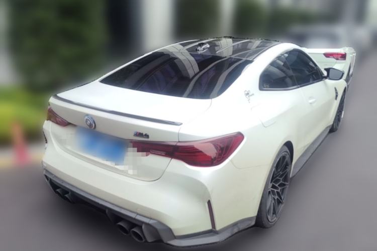Used BMW M4 2022 M4 Coupe Thunder Edition Rear Right 45 Deg