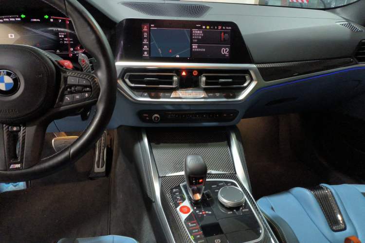 Used BMW M4 2022 M4 Coupe M xDrive Thunder Edition Audio And AC Panel