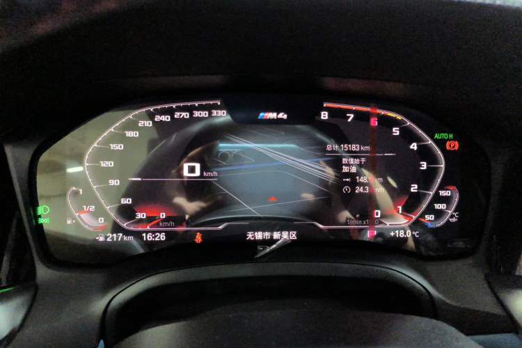 Used BMW M4 2022 M4 Coupe M xDrive Thunder Edition Instrument Cluster