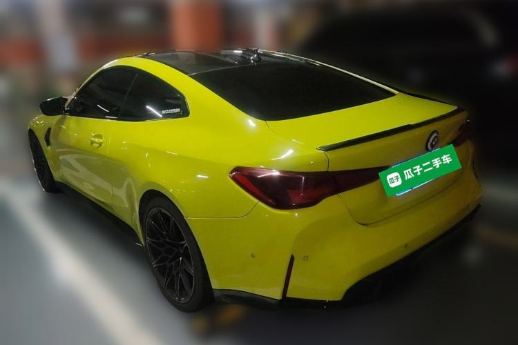 Used BMW M4 2022 M4 Coupe M xDrive Thunder Edition Rear Left 45 Deg