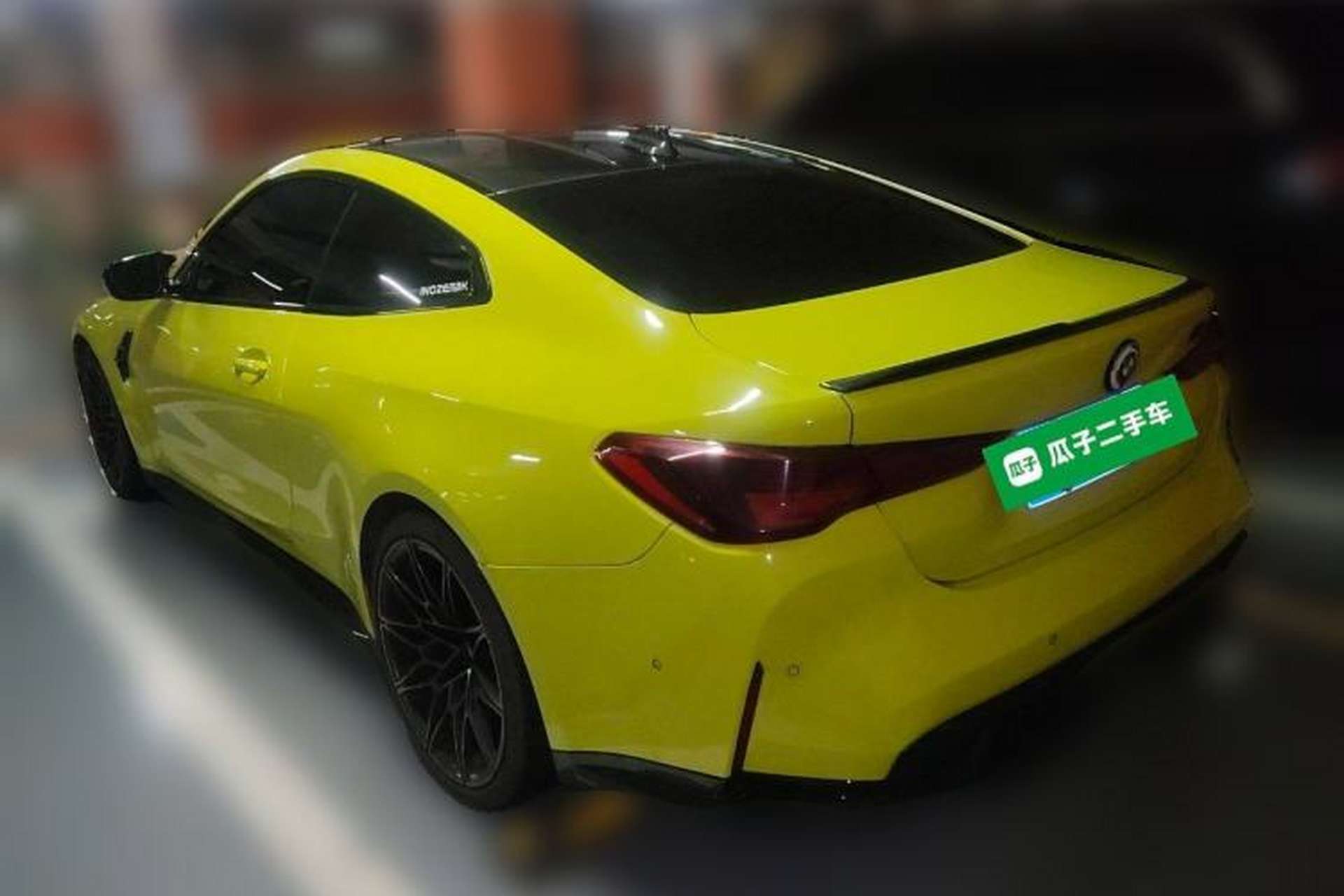 Used BMW M4 2022 M4 Coupe M xDrive Thunder Edition Rear Left 45 Deg