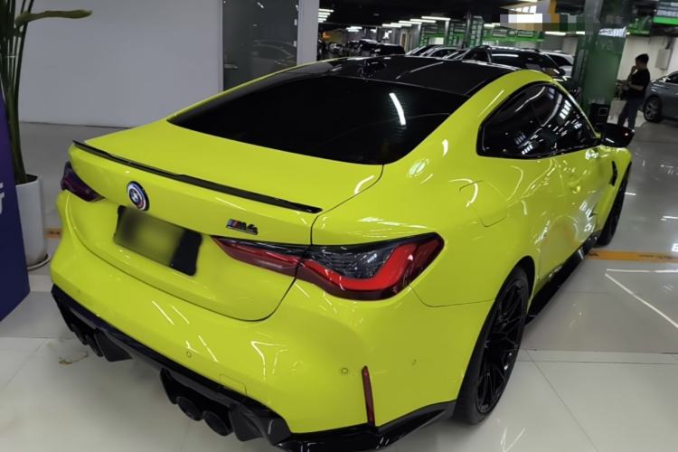 Used BMW M4 2022 M4 Coupe Thunder Edition Rear Right 45 Deg