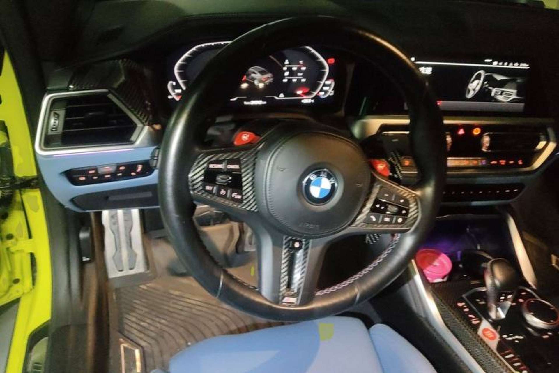 Used BMW M4 2022 M4 Coupe M xDrive Thunder Edition Steering Wheel