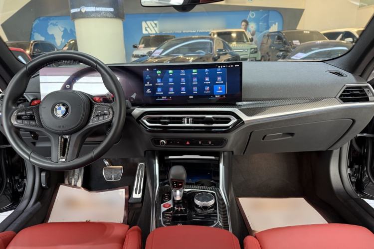 Used BMW M4 2023 M4 Coupe Thunder Edition Audio And AC Panel