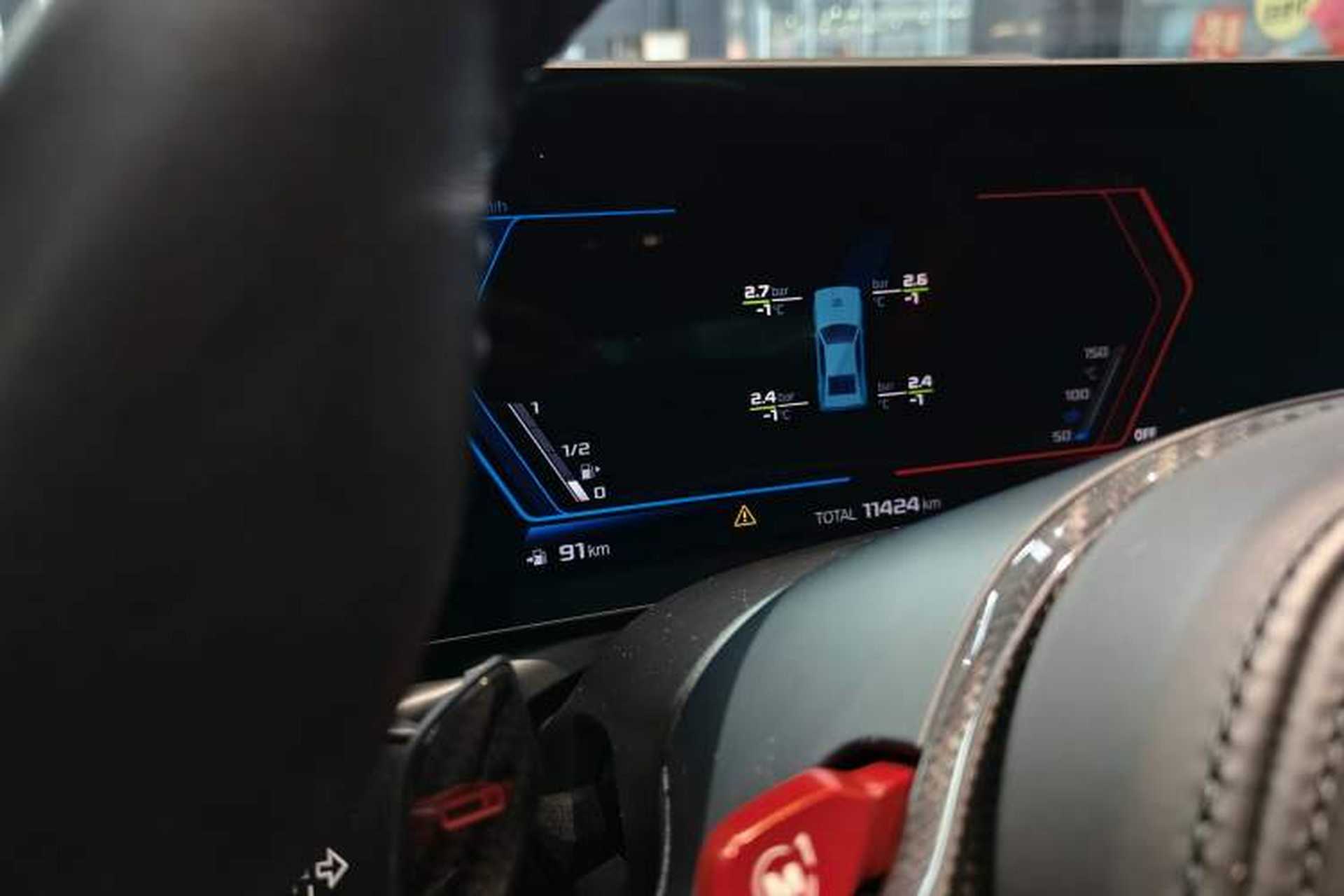 Used BMW M4 2023 M4 Coupe Thunder Edition Odometer Close Up