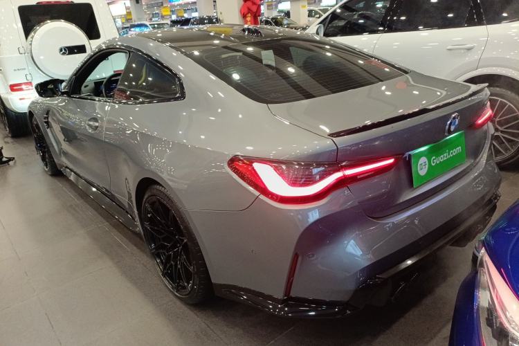 Used BMW M4 2023 M4 Coupe Thunder Edition Rear Left 45 Deg