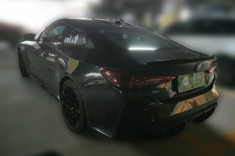 Used BMW M4 2024 M4 Coupe M xDrive Thunder Edition Rear Left 45 Deg