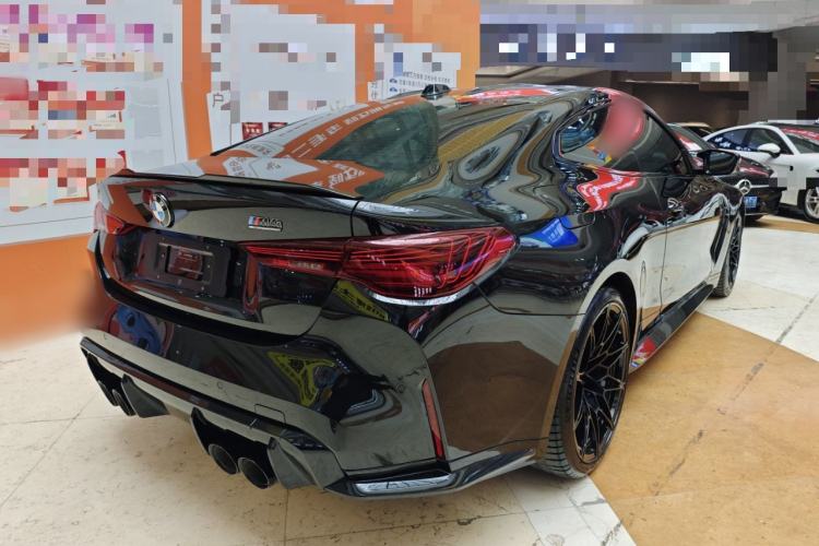 Used BMW M4 2024 M4 Coupe Thunder Edition Rear Right 45 Deg