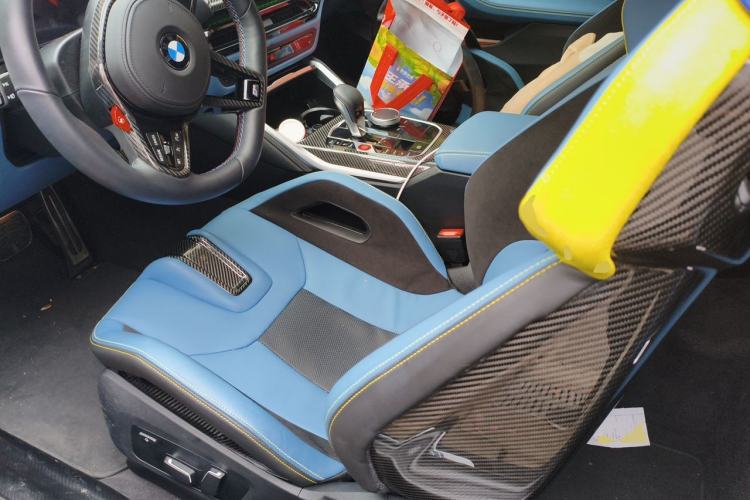 Used BMW M4 2024 M4 Coupe M xDrive Thunder Edition Left Front Seat