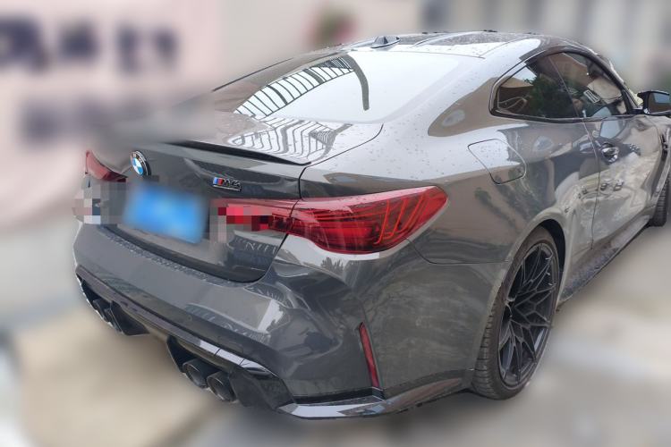 Used BMW M4 2024 M4 Coupe M xDrive Thunder Edition Rear Right 45 Deg