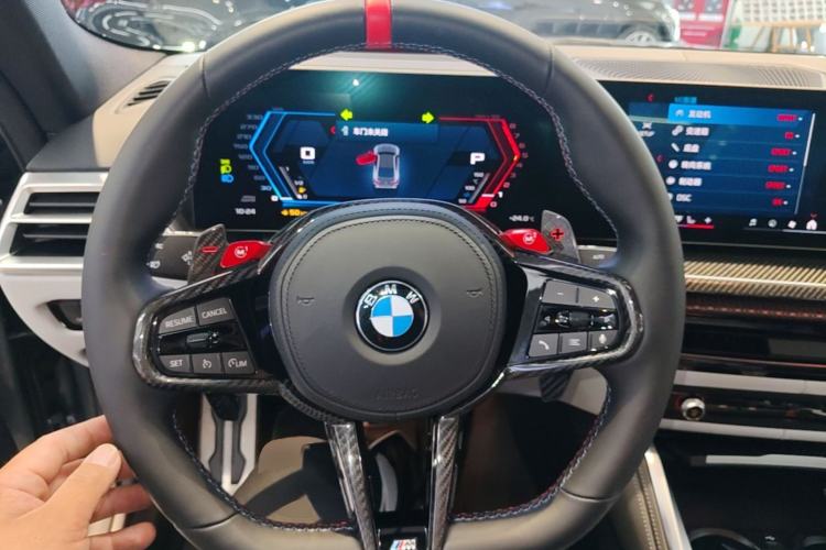 Used BMW M4 2024 M4 Coupe M xDrive Thunder Edition Steering Wheel
