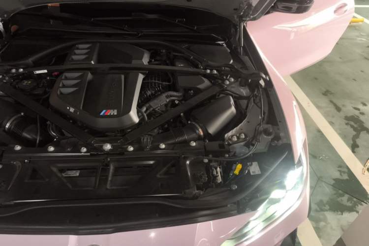 Used BMW M4 2024 M4 Coupe Thunder Edition Engine Bay Left