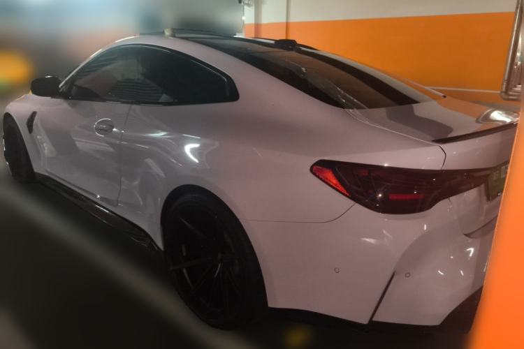 Used BMW M4 2024 M4 Coupe Thunder Edition Rear Left 45 Deg