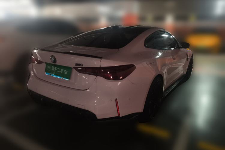 Used BMW M4 2024 M4 Coupe Thunder Edition Rear Right 45 Deg