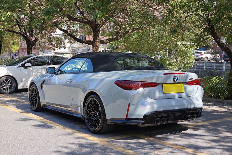 Used BMW M4 2024 M4 Convertible Coupe M xDrive Thunder Edition Exterior 3