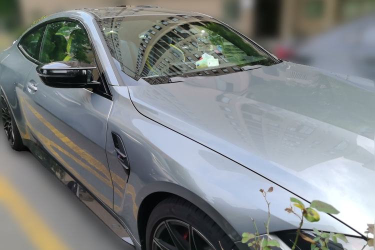 Used BMW M4 2024 M4 Coupe M xDrive Thunder Edition Front Right 45 Deg