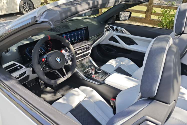 Used BMW M4 2024 M4 Convertible Coupe M xDrive Thunder Edition Interior 9