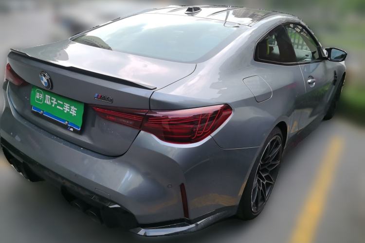 Used BMW M4 2024 M4 Coupe M xDrive Thunder Edition Rear Right 45 Deg