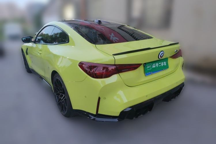 Used BMW M4 2024 M4 Coupe M xDrive Thunder Edition Rear Left 45 Deg