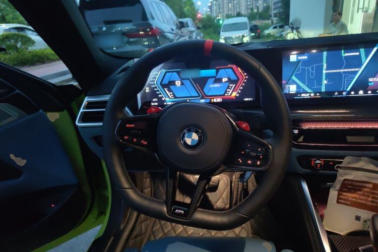 Used BMW M4 2024 M4 Coupe M xDrive Thunder Edition Steering Wheel