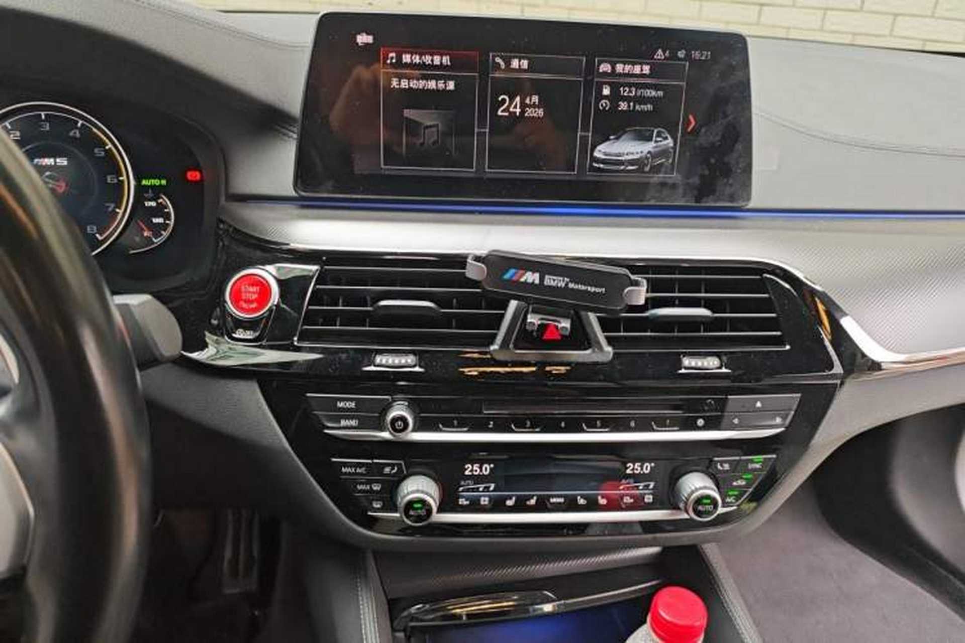 Used BMW M5 2018 M5 Audio And AC Panel