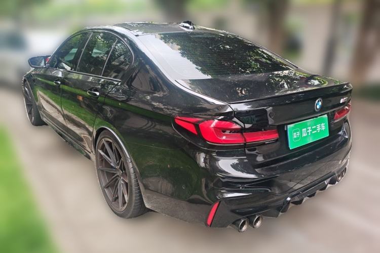 Used BMW M5 2018 M5 Rear Left 45 Deg