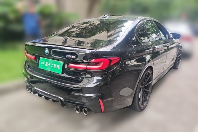 Used BMW M5 2018 M5 Rear Right 45 Deg