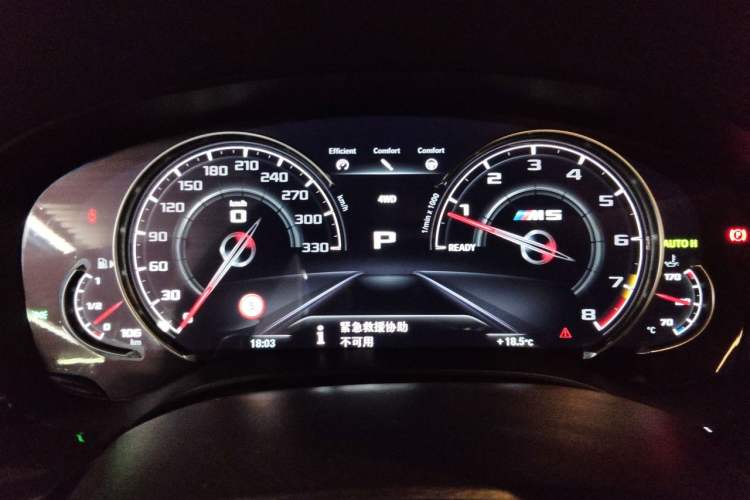 Used BMW M5 2018 M5 Instrument Cluster
