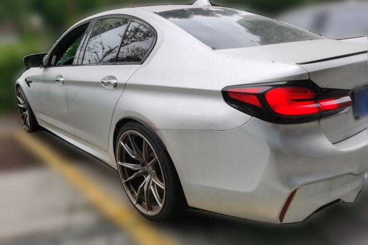 Used BMW M5 2018 M5 Rear Left 45 Deg