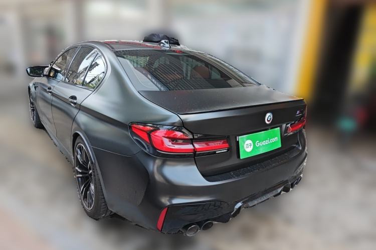 Used BMW M5 2019 M5 Thunder Edition Rear Left 45 Deg