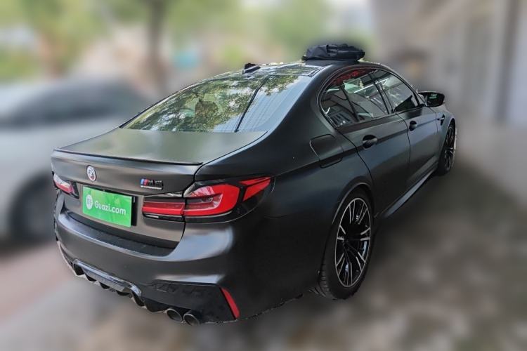 Used BMW M5 2019 M5 Thunder Edition Rear Right 45 Deg
