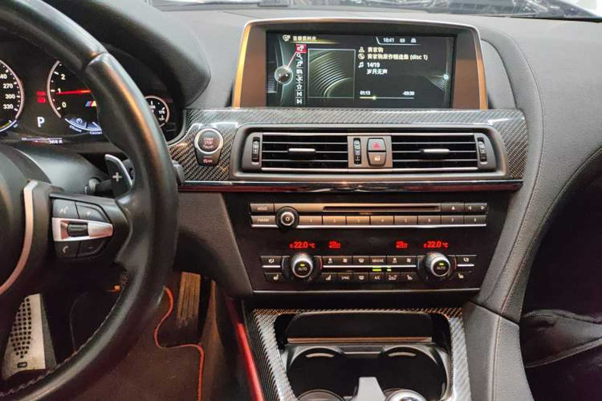 Used BMW M6 2013 M6 Gran Coupe Audio And AC Panel