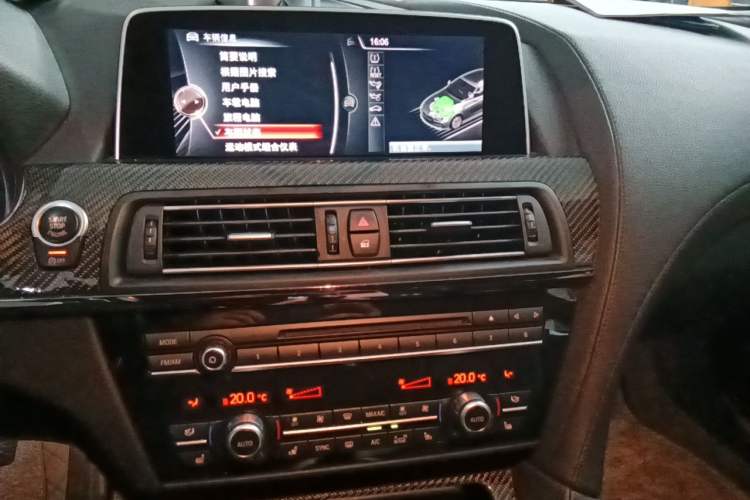 Used BMW M6 2014 M6 Gran Coupe BMW Year of the Horse Limited Edition Audio And AC Panel