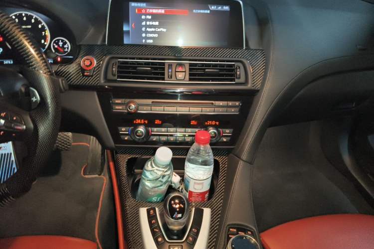 Used BMW M6 2015 M6 Gran Coupe Audio And AC Panel