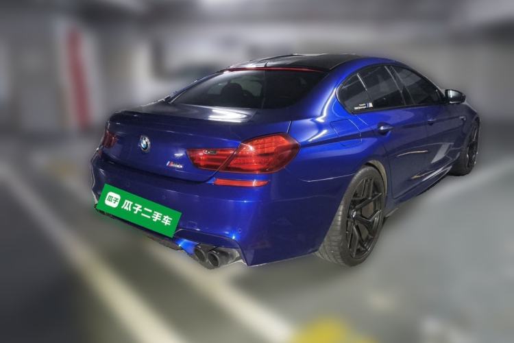 Used BMW M6 2015 M6 Gran Coupe Rear Right 45 Deg