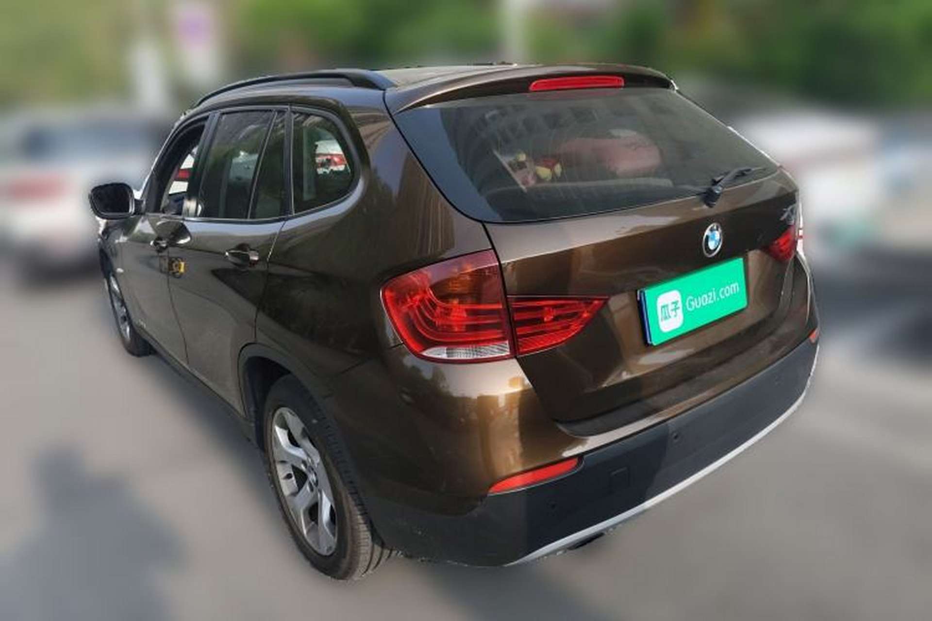 Used BMW X1 2010 sDrive18i Luxury Model Rear Left 45 Deg