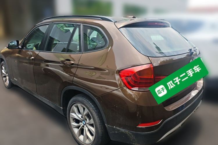 Used BMW X1 2010 sDrive18i Luxury Model Rear Left 45 Deg
