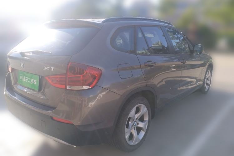 Used BMW X1 2010 sDrive18i Luxury Model Rear Right 45 Deg