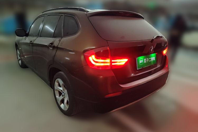 Used BMW X1 2010 sDrive18i Luxury Model Rear Left 45 Deg