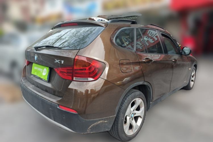 Used BMW X1 2010 sDrive18i Luxury Model Rear Right 45 Deg
