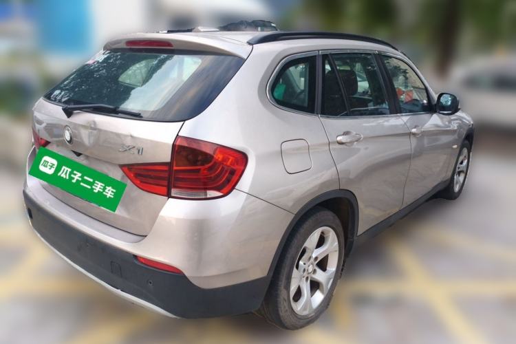 Used BMW X1 2010 sDrive18i Luxury Model Rear Right 45 Deg