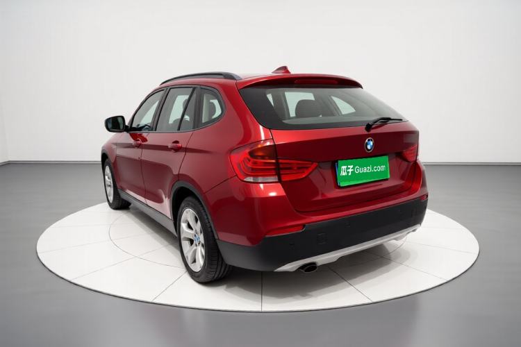 Used BMW X1 2010 sDrive18i Luxury Model Rear Left 45 Deg